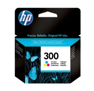 Cartucho de tinta original HP 300 tricolor