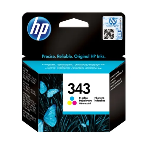 Cartucho de tinta original HP 343 tricolor