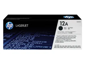Tóner HP 12A Original Negro Q2612A