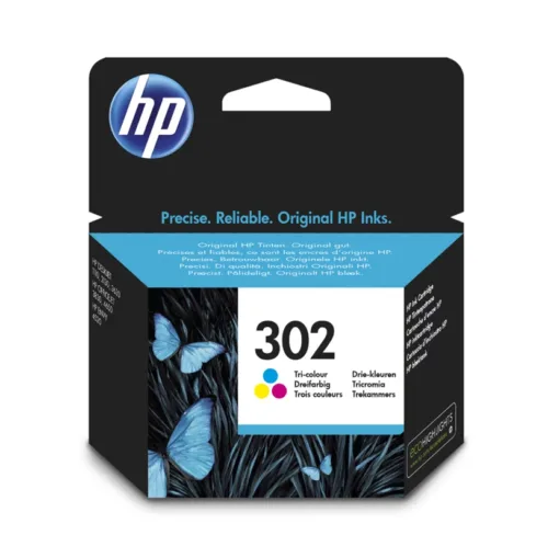 cartucho de tinta original HP 302 tticolor