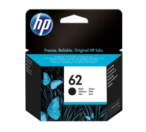 Cartucho de tinta original HP 62 negro