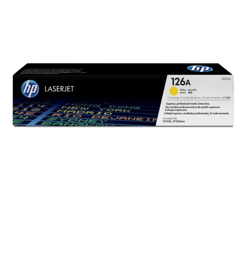 Tóner HP 126A Original Amarillo CE312A