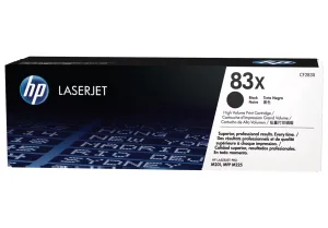 Tóner HP 83X Original Negro CF283X